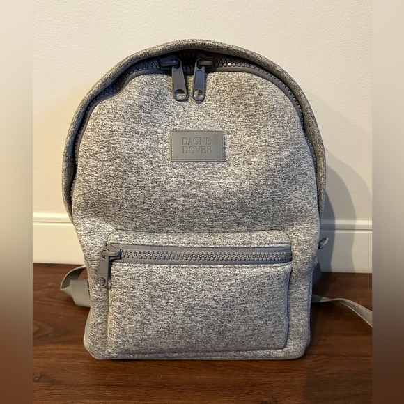 Dagne Dover Handbags - Dagne Dover Medium DAKOTA NEOPRENE BACKPACK in heather gray